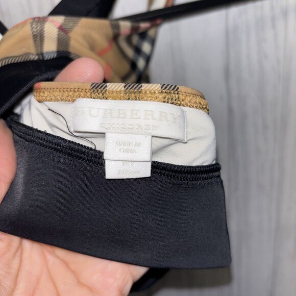 Girls Size 12 Burberry Swim Top - Picture 3 of 5